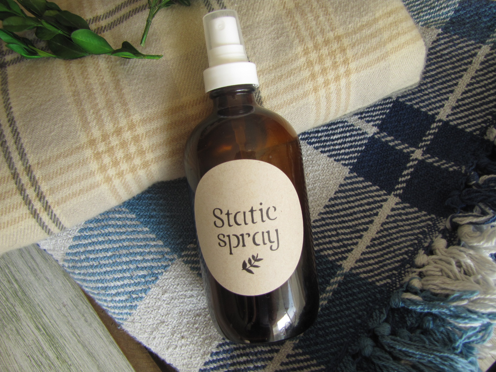 DIY Anti Static Spray and Getting Rid of Static Cling - Suburbia Unwrapped